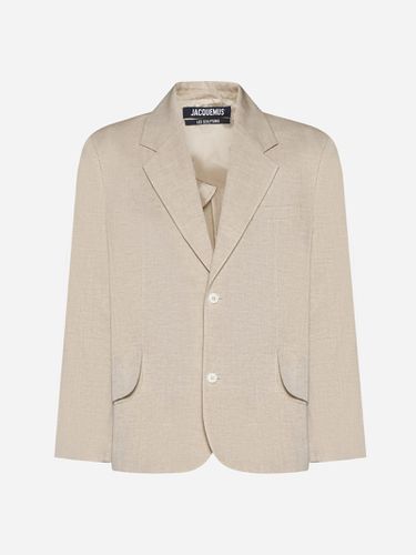 Titolo Linen And Wool Single-breasted Blazer - Jacquemus - Modalova