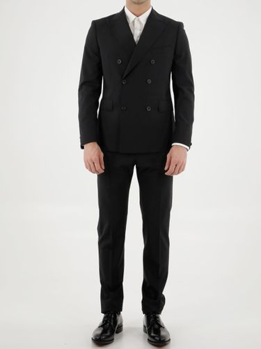 Tonello Black Wool Two-piece Suit - Tonello - Modalova