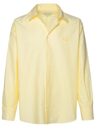 Maison Kitsuné Yellow Cotton Shirt - Maison Kitsuné - Modalova