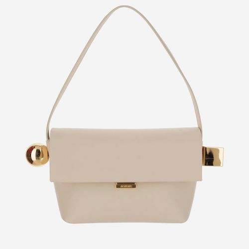 Le Rond Carre Leather Shoulder Bag - Jacquemus - Modalova