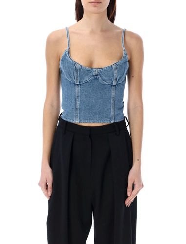 Magda Butrym Corset Denim Top - Magda Butrym - Modalova