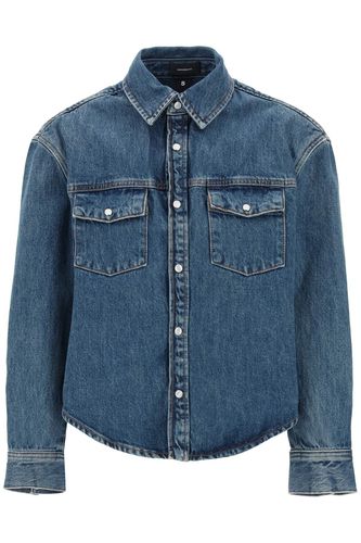 WARDROBE. NYC Boxy Denim Overshirt - WARDROBE.NYC - Modalova