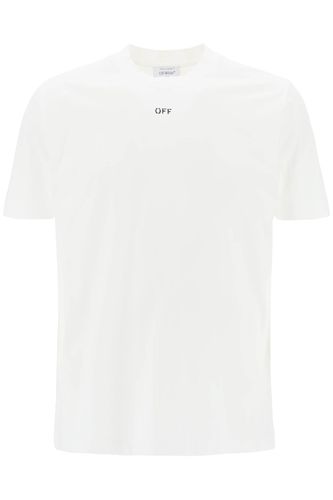 Off-White Cotton T-shirt - Off-White - Modalova