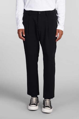 Attachment Pants In Black Polyester - Attachment - Modalova