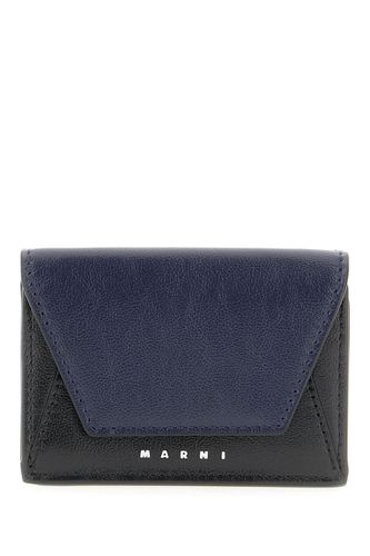 Marni Two-tone Leather Wallet - Marni - Modalova