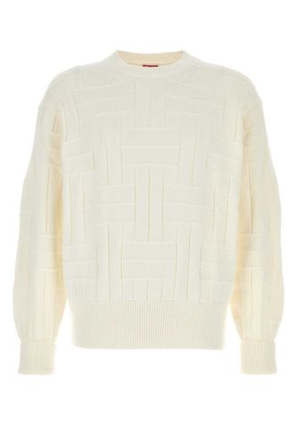 Kenzo White Cotton Sweater - Kenzo - Modalova