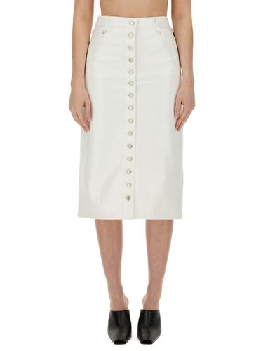 Courrèges Skirt With Buttons - Courrèges - Modalova