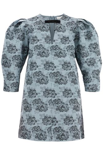 Ganni Botanical Jacquard Mini Dress - Ganni - Modalova