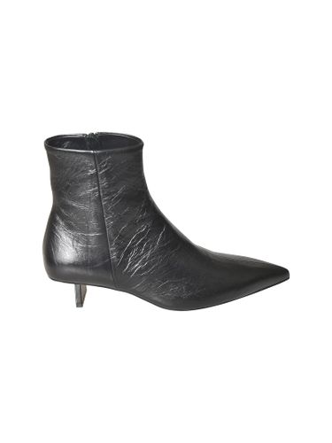 Side Zipped Pointed Toe Ankle Boots - Pierre Hardy - Modalova