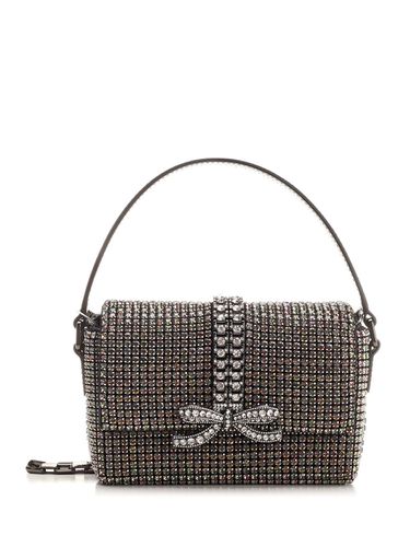 Rhinestones Embellished Bow Bag - self-portrait - Modalova