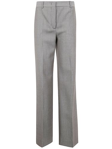 Pressed-crease Straight-leg Trousers - Alberta Ferretti - Modalova