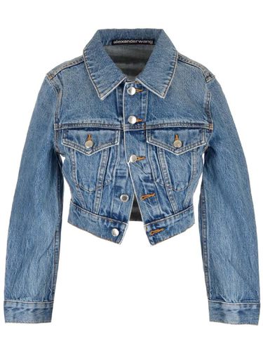 Shrunken Trucker Jacket - Alexander Wang - Modalova