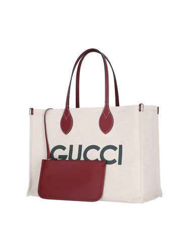 Gucci Printed Tote Bag - Gucci - Modalova