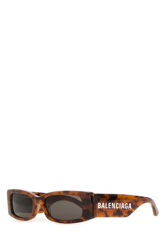 Printed Acetate Max Rectangle Sunglasses - Balenciaga - Modalova