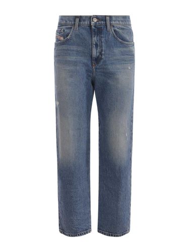 Distressed Straight-leg Jeans Jeans - Diesel - Modalova