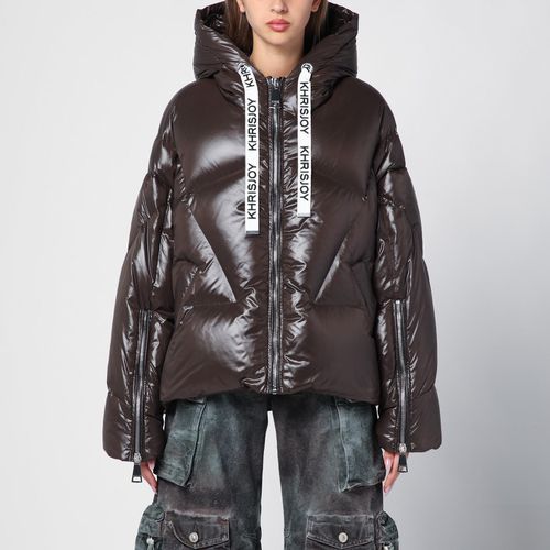 Chocolate Khris Iconic Down Jacket - Khrisjoy - Modalova