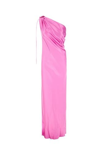 Pink Satin Long Dress - Max Mara Pianoforte - Modalova