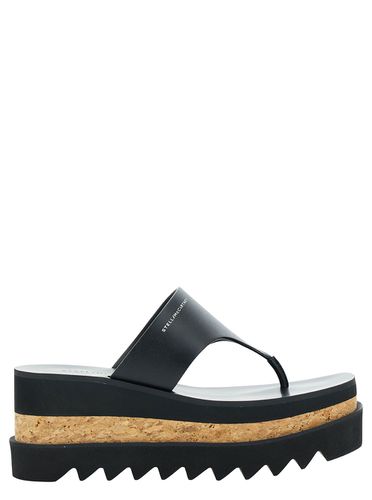 Thong Sandals With Sneak-elyse Platform In Eco Leather Woman - Stella McCartney - Modalova