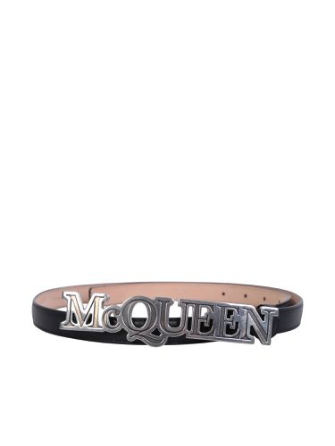 Logo Plaque Belt - Alexander McQueen - Modalova