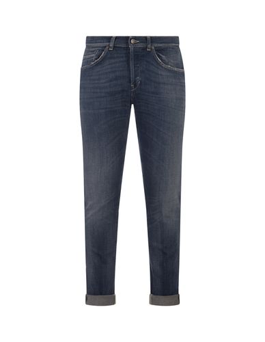 George Skinny Jeans In Dark Stretch Denim - Dondup - Modalova