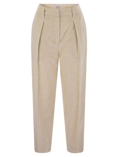 Corduroy Trousers - Brunello Cucinelli - Modalova