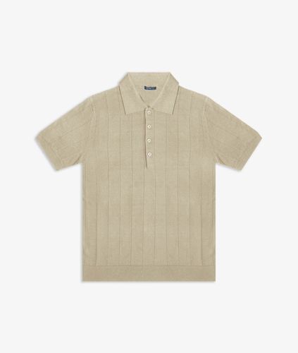 Linen And Cotton Polo Saint Tropez Sweater - Larusmiani - Modalova