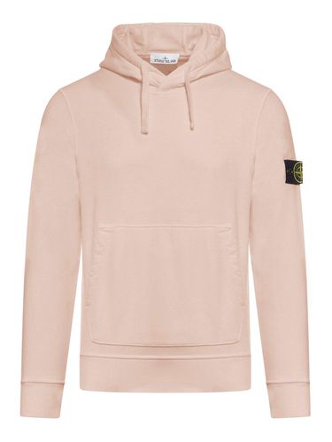 Compass Patch Drawstring Hoodie - Stone Island - Modalova