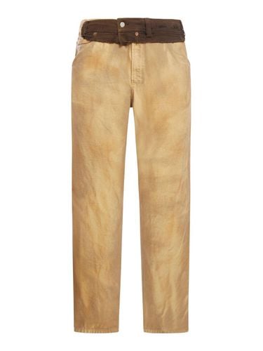 Logo Patch Tapered Leg Trousers - Magliano - Modalova