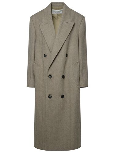 Wool Coat - Ami Alexandre Mattiussi - Modalova