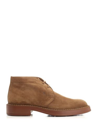 Tod's Suede Ankle Boot - Tod's - Modalova