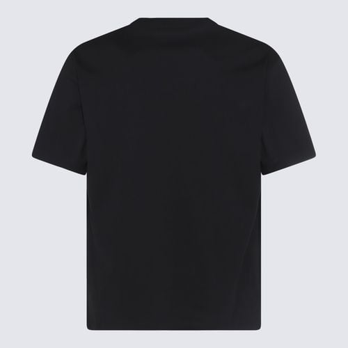 Burberry Black Cotton T-shirt - Burberry - Modalova