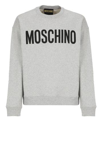 Moschino Sweatshirt With Logo - Moschino - Modalova