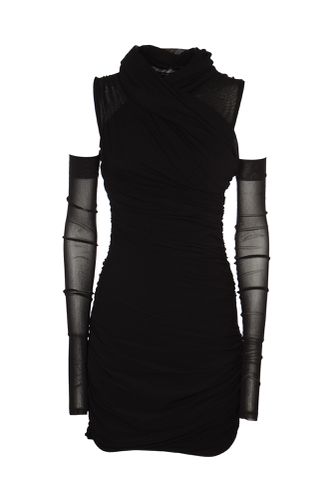 Cut-out Detail Wrap Short Dress - Philosophy di Lorenzo Serafini - Modalova