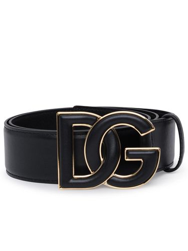 Dg Logo Plaque Buckle Belt - Dolce & Gabbana - Modalova