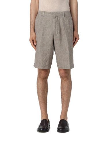 Pleated Shorts Zegna - Zegna - Modalova