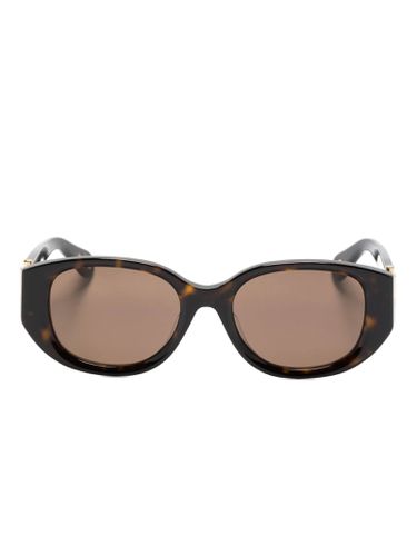 Chloé Havana Oval-frame Sunglasses - Chloé - Modalova