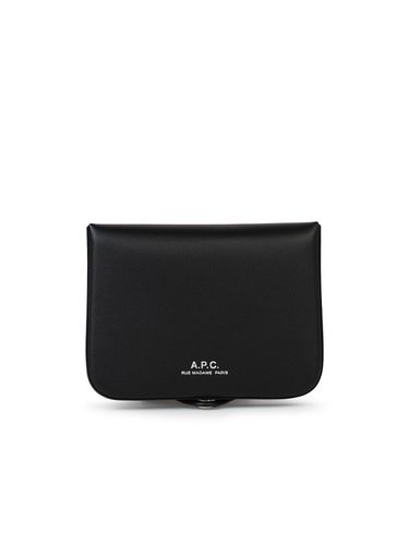 A. P.C. josh Matte Leather Coin Purse - A.P.C. - Modalova