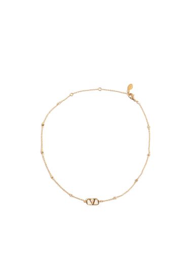 Vlogo Signature Necklace With Swarovski Crystals - Valentino Garavani - Modalova