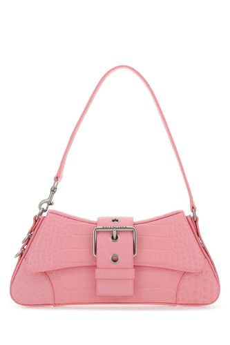 Pink Leather Lindsay M Shoulder Bag - Balenciaga - Modalova