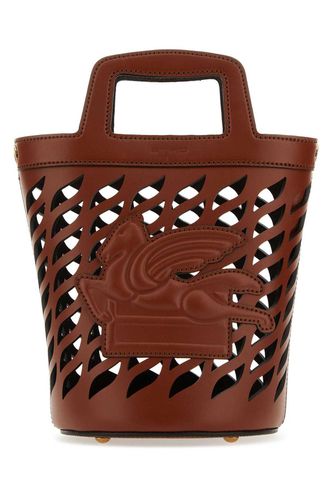 Pegaso Motif Cut Out Detailed Tote Bag - Etro - Modalova