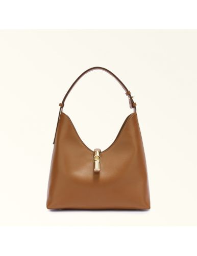 Hobo Bag Goccia M In Leather Color - Furla - Modalova