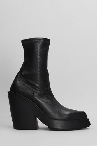 Pulp High Heels Ankle Boots In Leather - Vic Matié - Modalova