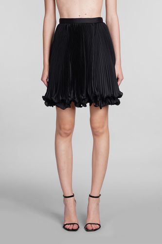 Balmain Skirt In Black Polyester - Balmain - Modalova