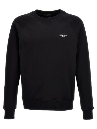 Balmain Sweatshirt In Black Cotton - Balmain - Modalova