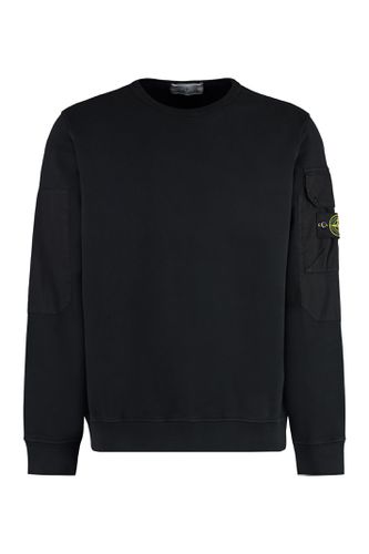 Cotton Crew-neck Sweatshirt - Stone Island - Modalova