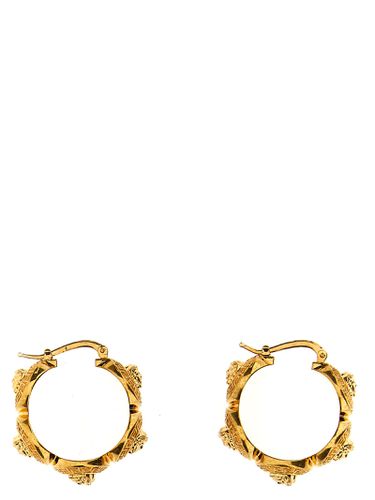 Versace tribute Medusa Earrings - Versace - Modalova