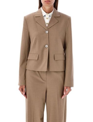 Ganni Drapey Fitted Blazer - Ganni - Modalova