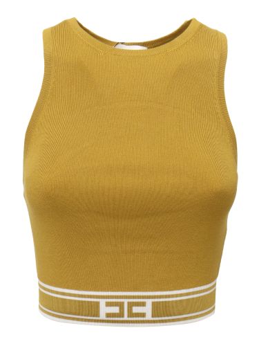 Tricot Top - Elisabetta Franchi - Modalova