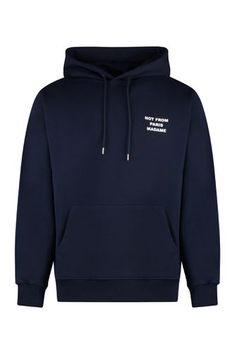 Slogan Hooded Sweatshirt - Drôle de Monsieur - Modalova