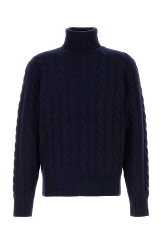 Navy Blue Wool Blend Sweater - Polo Ralph Lauren - Modalova